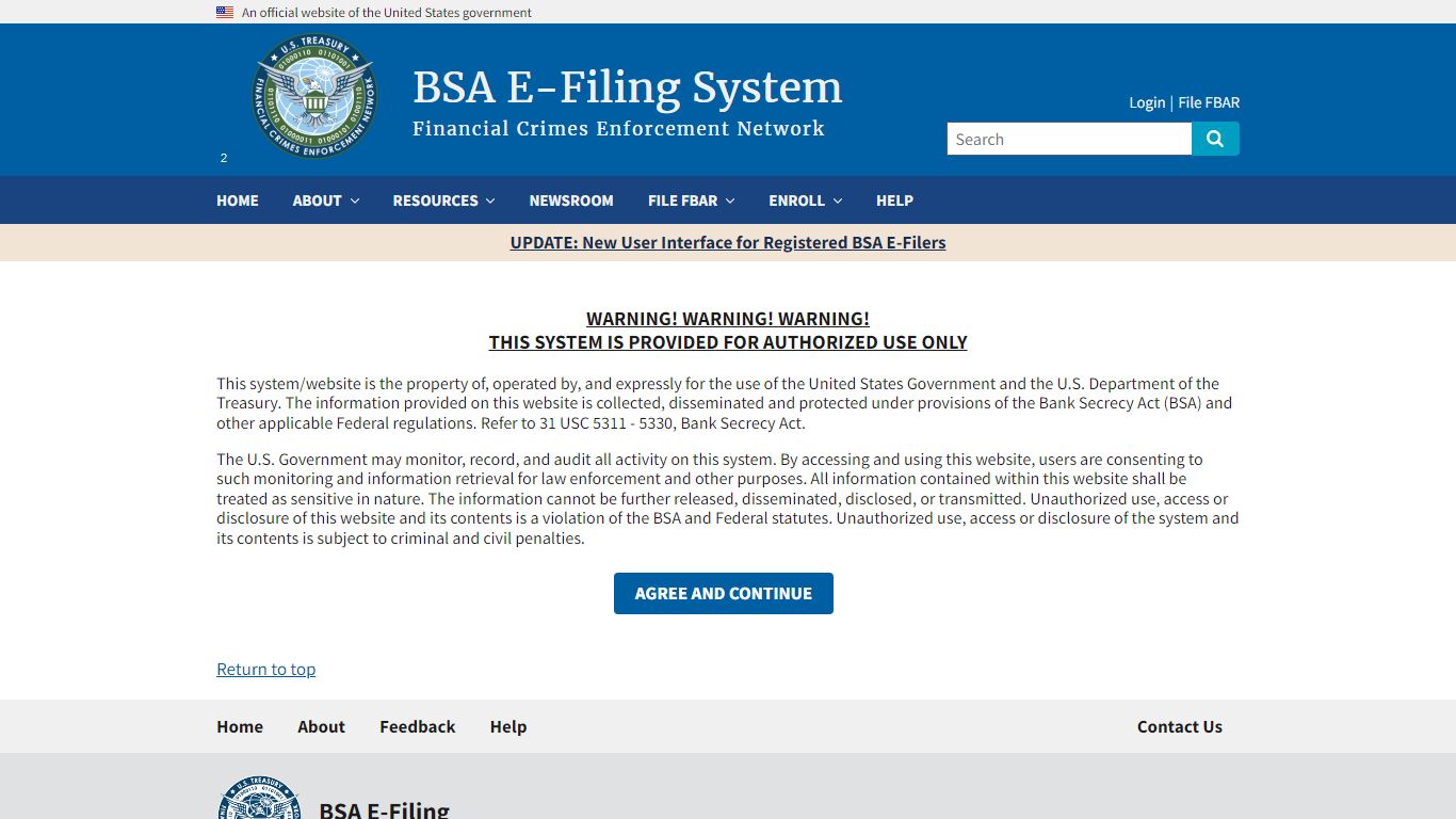 BSA E-Filing - U.S. Department of the Treasury